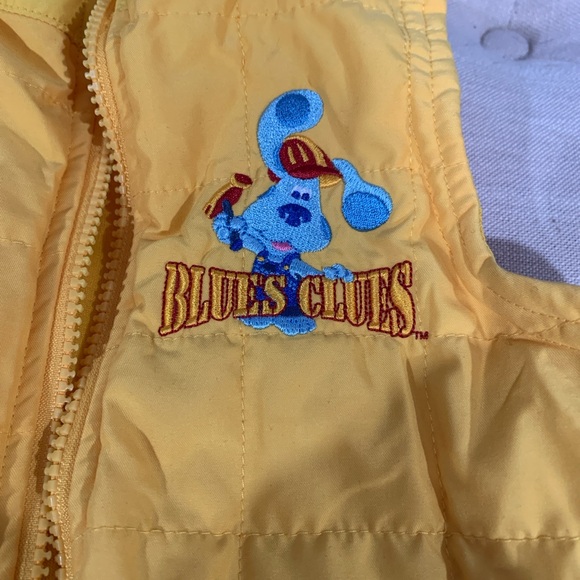 Blues Clues Kids Yellow Vest - Picture 3 of 4
